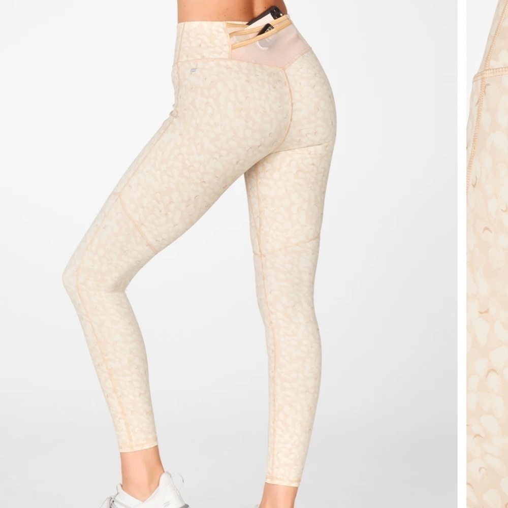 Fabletics Trinity Motion 365 High Rise Leggings Patterned
